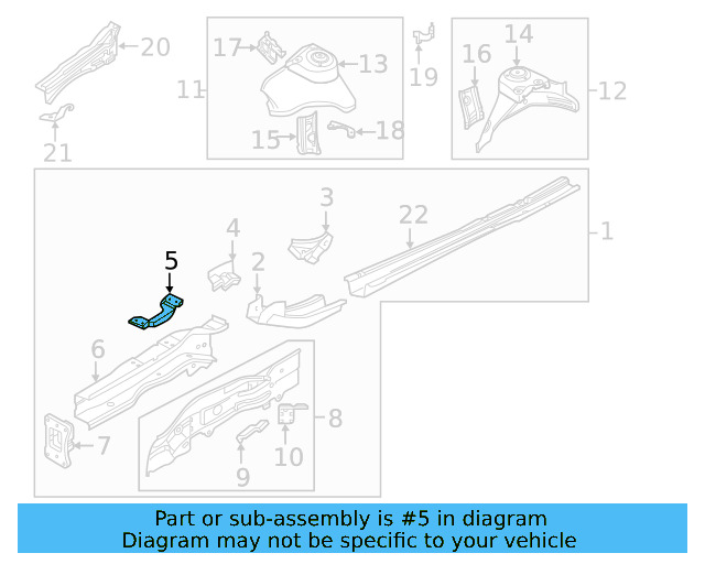 Mount Bracket 5Q0-810-811 - View 41