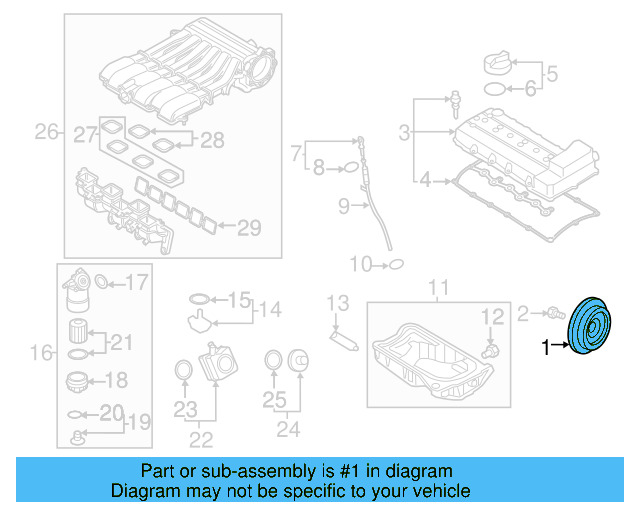 Vibration Damper 03H-105-243-F - View 3