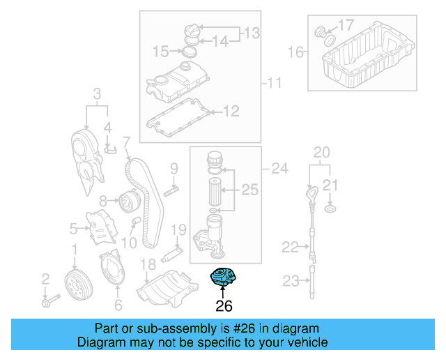 Oil Cooler 038-117-021-E - View 9