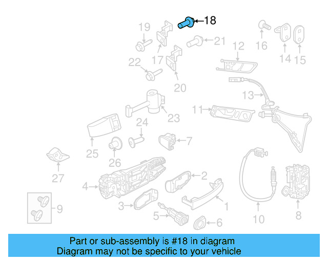 Upper Hinge 1K0-831-402-N - View 19