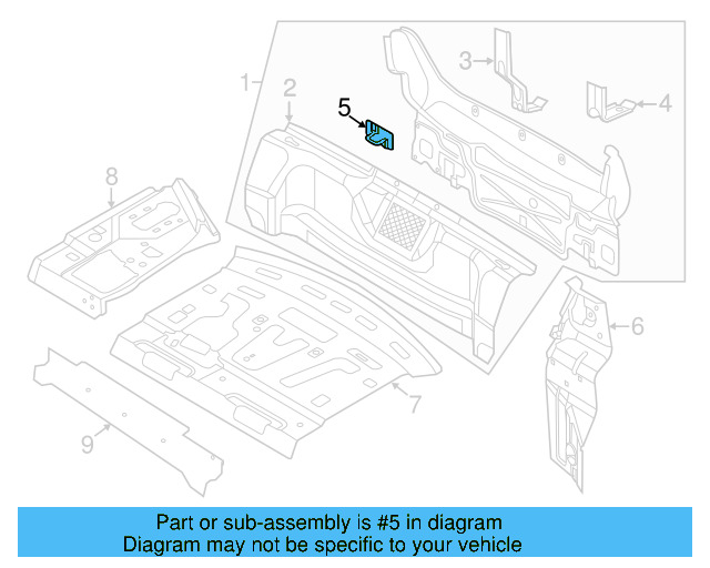 Tie Down Hook 1J0-804-299 - View 55