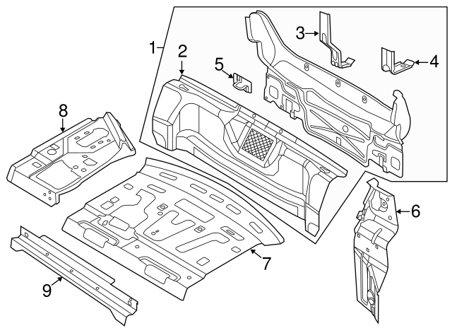 Tie Down Hook 1J0-804-299 - View 12