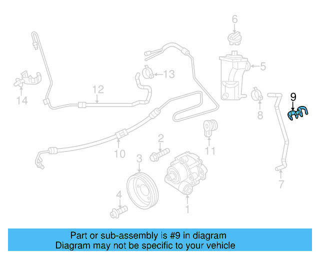 Washer Hose Holder N-105-212-01 - View 4