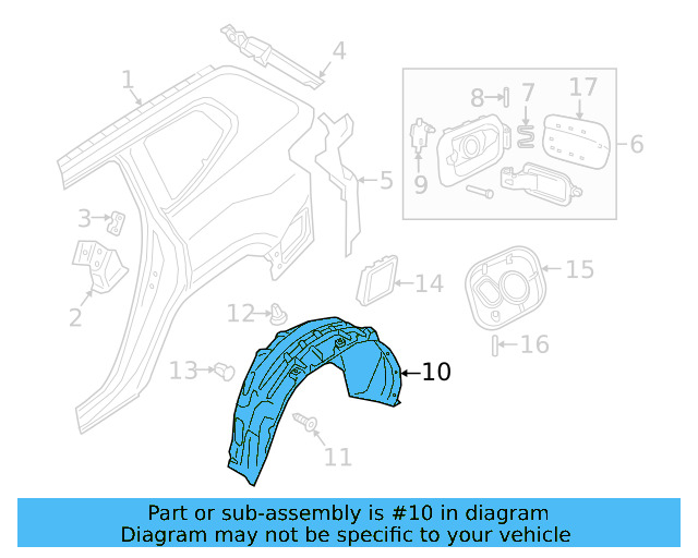 Door Lock Striker Plate 3C0-837-033-C - View 23