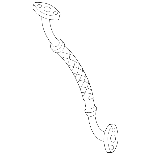 Turbocharger Oil Line 06A-145-735-AB
