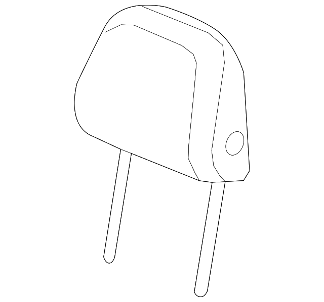 Headrest 3G8-881-901-L-XUS - View 2