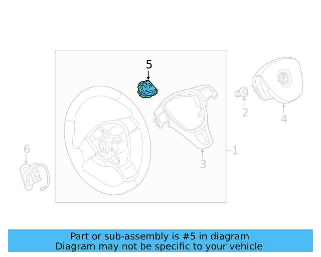 Control Switch 6C0-959-442-A-ICX