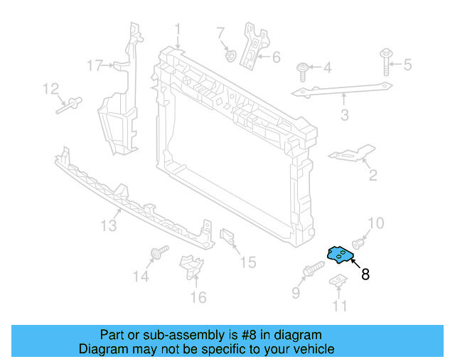 Repair Bracket 5G0-805-270 - View 4