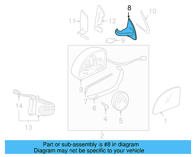 Hinge Cover 1C1-853-271-A