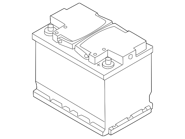 Vehicle Battery 915105CA - View 2