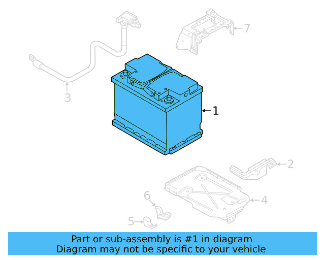 Vehicle Battery 000-915-105-FA