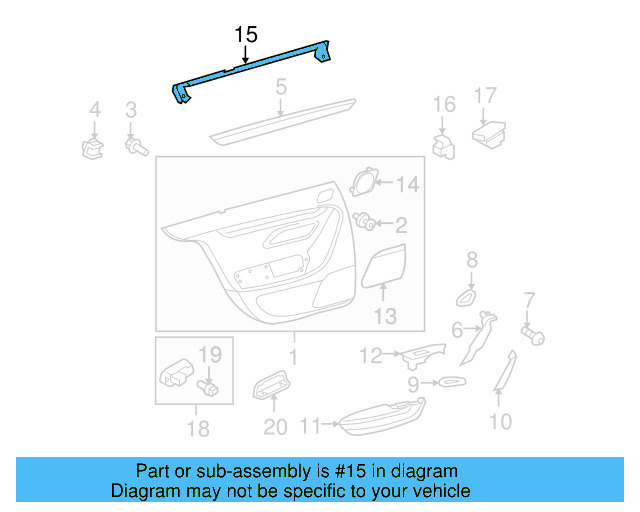 O'head Lamp Bulb N-017-753-5 - View 170