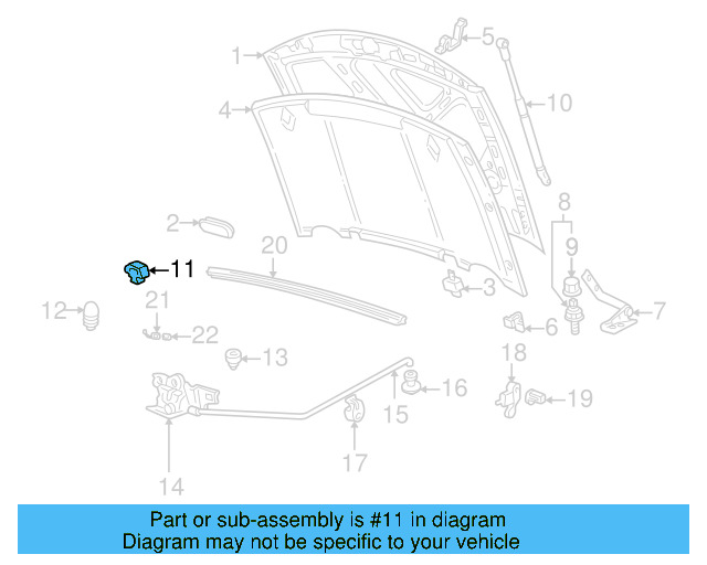 Pivot Bumper 1H0-823-493 - View 5