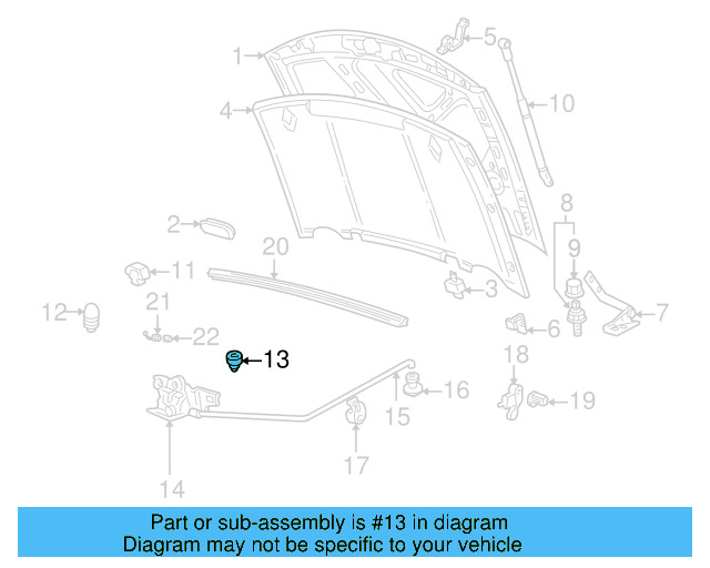 Hood Bumper 357-827-500-A - View 15