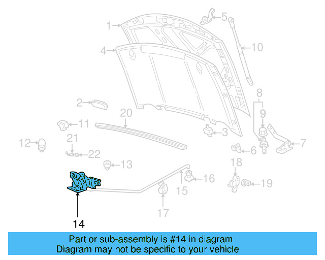 Pivot Bumper 1H0-823-493 - View 3