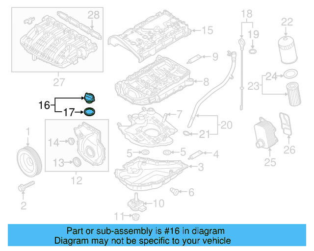 Filler Cap 06K-103-485-D - View 46