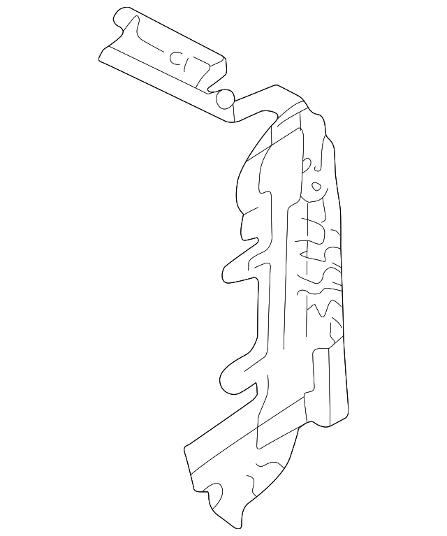 Air Duct 1E0-121-333 - View 3