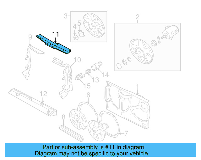 Upper Cover 1HM-121-343 - View 3
