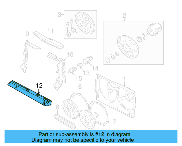 Lower Air Duct 1E0-121-294 - View 2