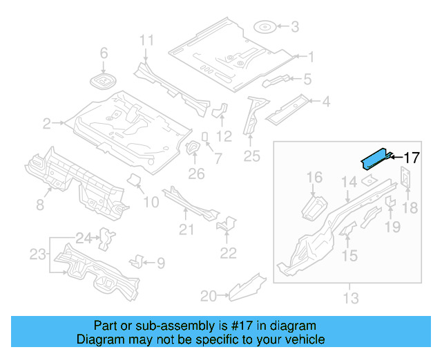 Spare Bracket Bracket 5Q0-803-272 - View 9