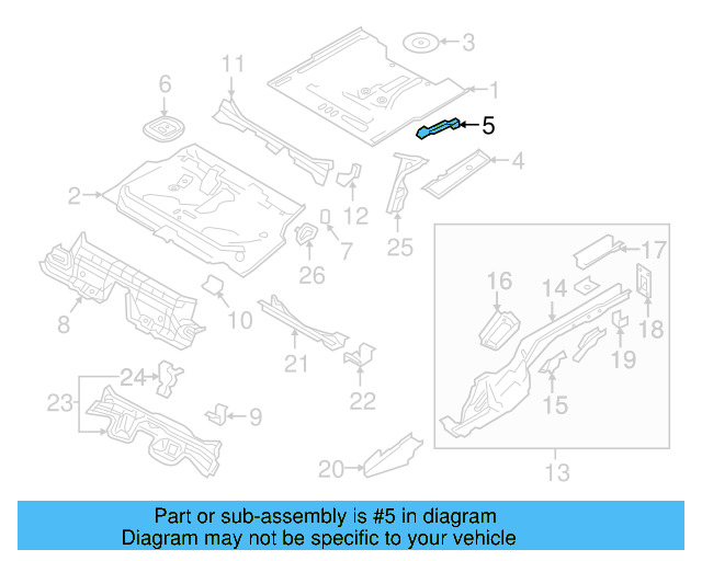 End Plate 5Q0-804-474-A - View 13