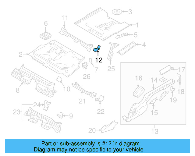 Center Support Connector 5Q0-802-136 - View 9