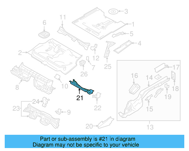 Center Cross 5Q0-803-133-C - View 8
