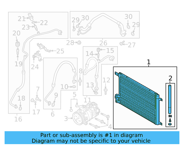 A/C Condenser 5QM-816-411-B - View 22