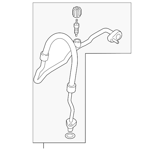 A/C Refrigerant Suction Hose 5Q0820743C - View 12