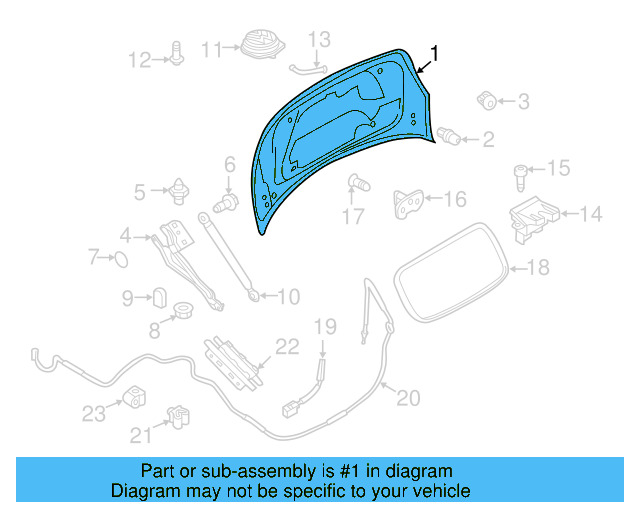 Trunk Lid 5C3-827-025-H