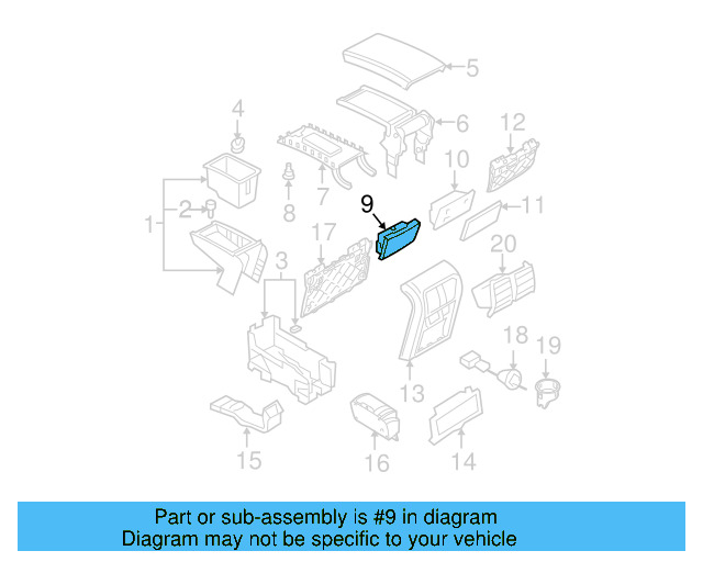 Container 3C0-863-077-9B9