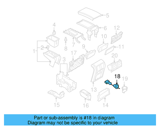 Power Outlet 3C0-919-299 - View 11