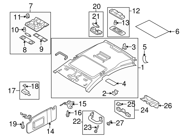 Visor Lamp 1K0-947-109-Y20 - View 44