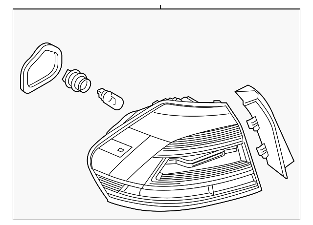 Tail Lamp Assembly 561-945-208-C