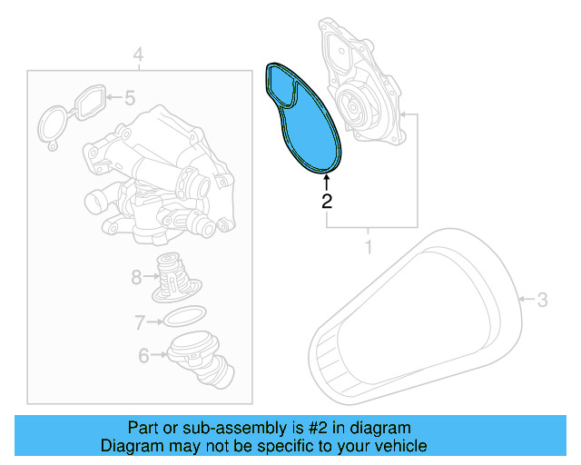 Gasket 06L-121-119-B - View 27