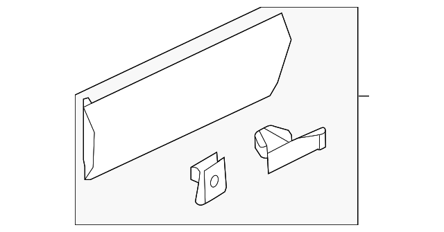 Lower Molding (Unpainted) 7p6854949hgru