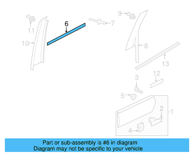Lower Molding Nut N-903-682-03 - View 4