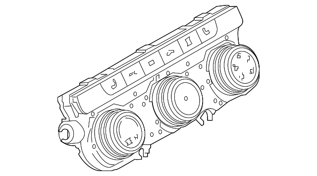 Dash Control Unit 5NN-907-426-D-WZU