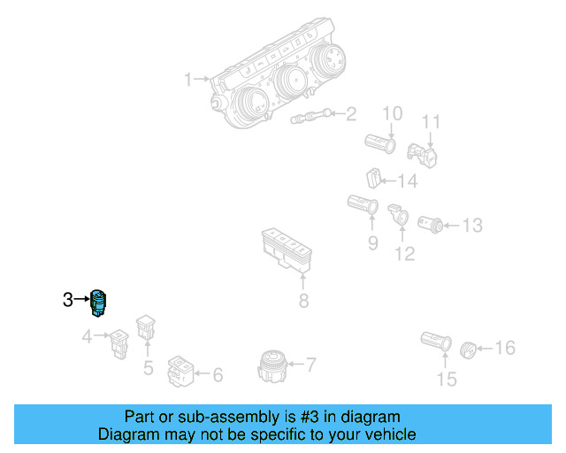 Ignition Switch 5Q0-905-849-C - View 16