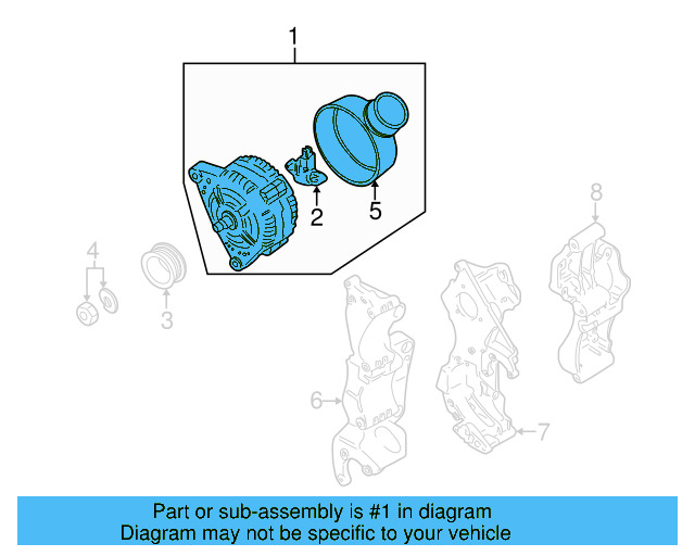 Alternator 028-903-029-G - View 8