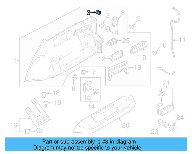 Side Trim Panel Screw N-906-986-06 - View 67