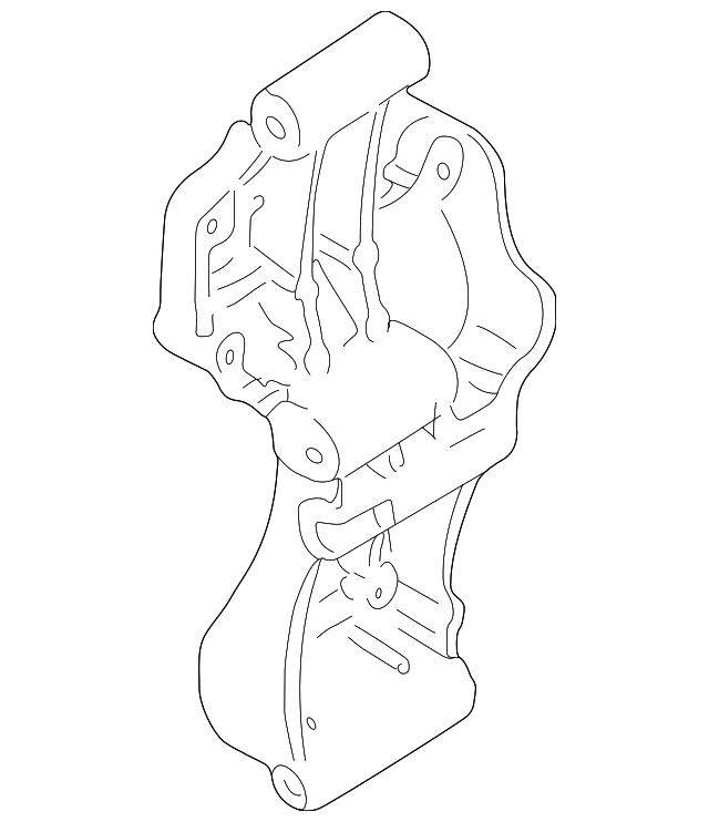 Power Steering Pump Mount Bracket 021-260-087 - View 7