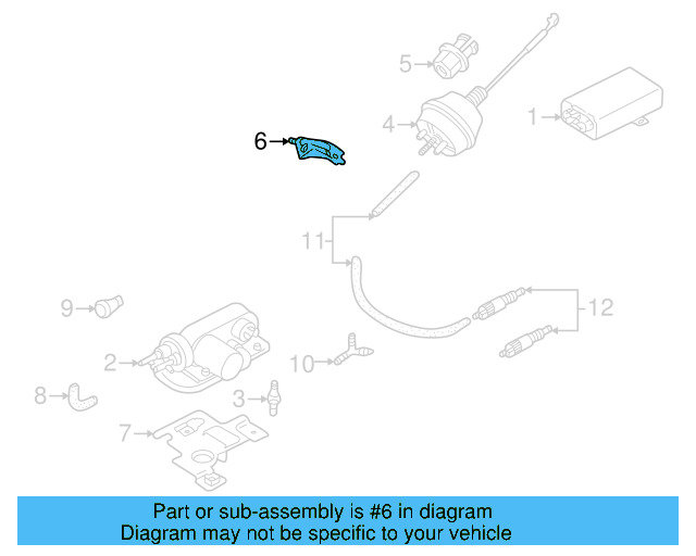 Servo Bracket 1H1-721-819-A - View 2