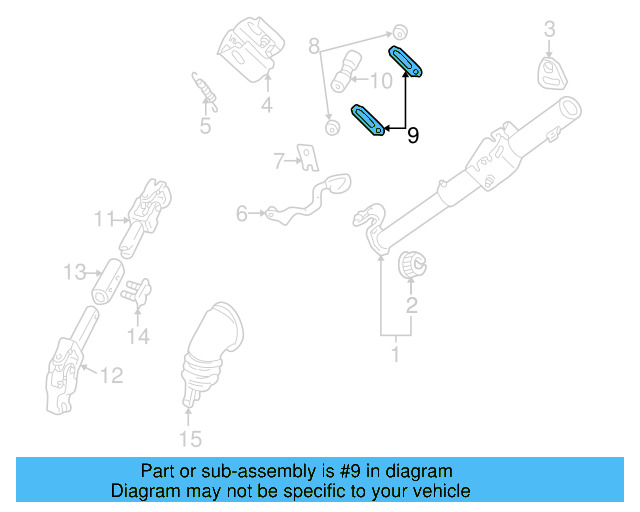 Retainer Plate 1H0-419-701 - View 3
