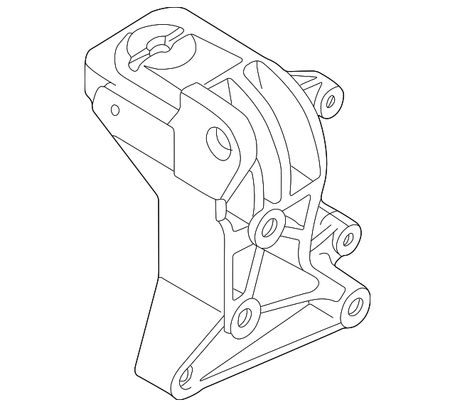 Alternator Mount Bracket 074-903-139-C