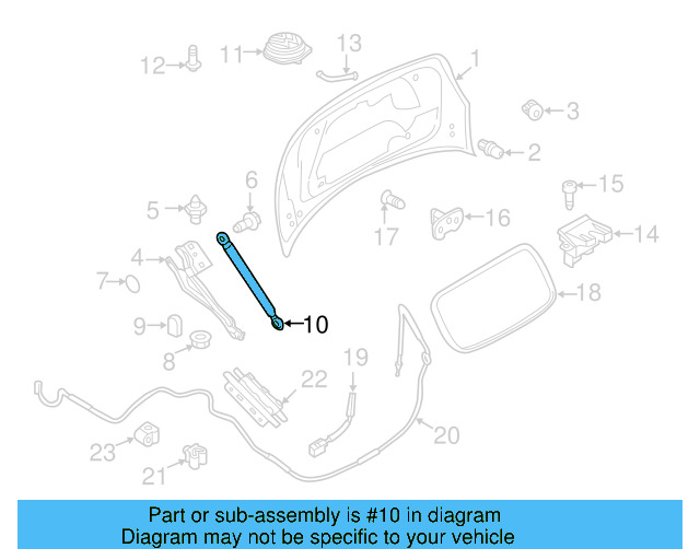 Support Cylinder 5C3-827-550-E - View 2