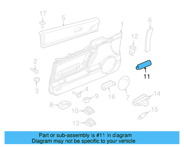Switch Bezel 1Y1-959-527-B-2QL - View 5