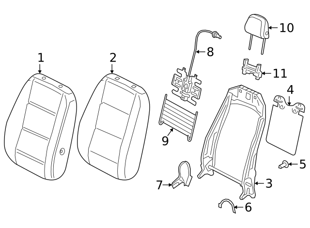 Cap 3G8-881-479-A-2JV - View 2