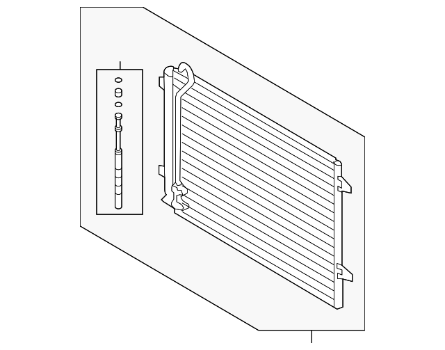 A/C Condenser 3C0-820-411-D - View 5