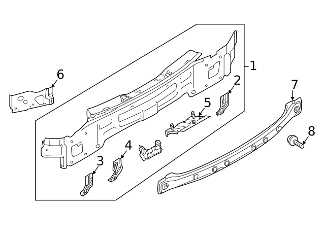 Rear Body Panel Stud N-910-176-02 - View 30